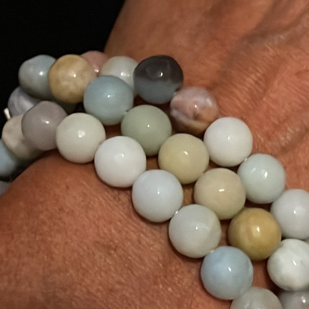 Jade Stretch Stacker Bracelets - image 2